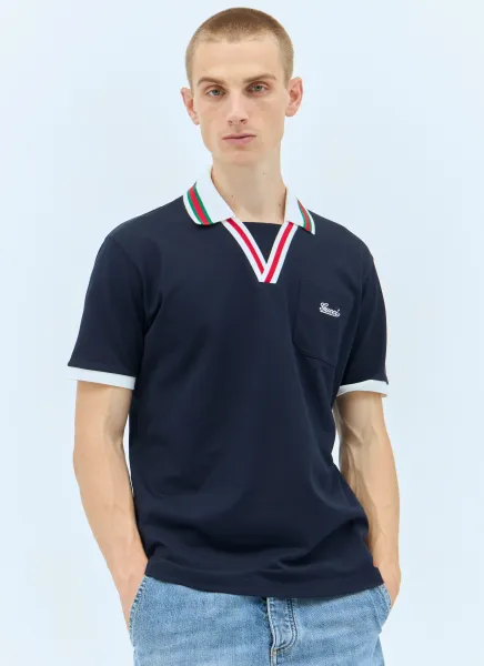 Logo Embroidery Polo Shirt