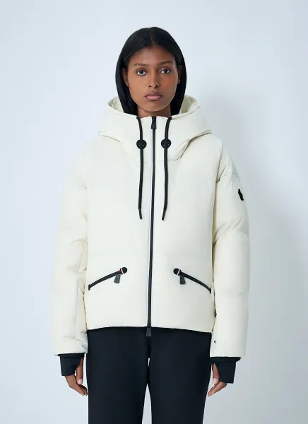 Allesaz Hooded Short Down Jacket