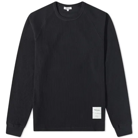 Aske Tab Series Waffle Crew Sweat
