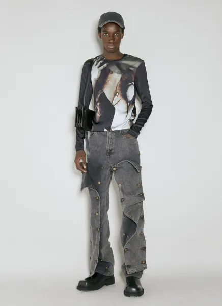 Body Collage Long Sleeve T-Shirt
