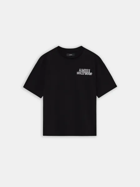 HOLLYWOOD CITY TEE - Black