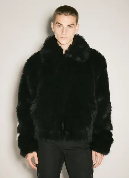 Anti-Gauguin Faux Fur Jacket