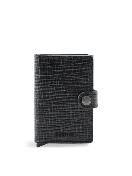 Leather Miniwallet Palmellato Card Holder