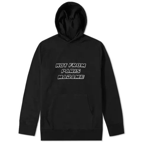 Not from Paris Block Logo Hoody