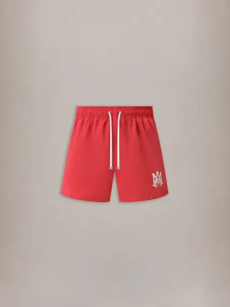 MA CORE LOGO SWIM TRUNK - Red