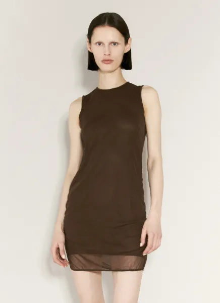 Tulle Tank Mini Dress