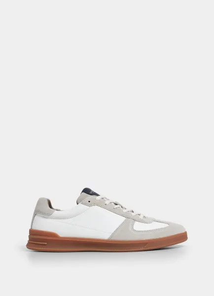 Hackett Brando Circuit Leather Suede Trainer