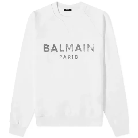 Paris Foil Logo Crew Sweat