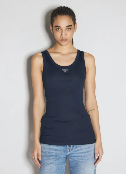 Logo Plaque Tank Top