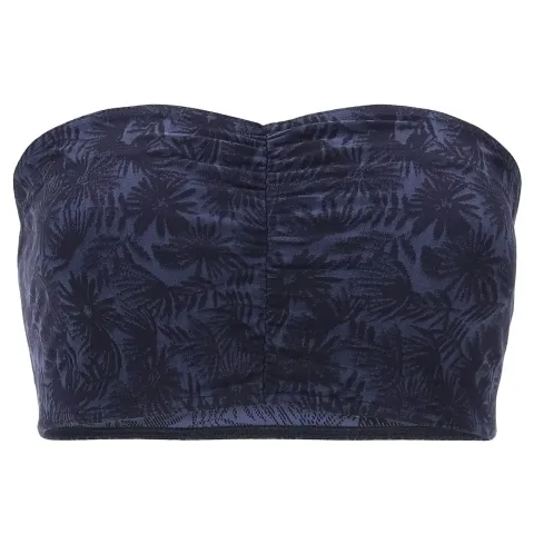 Freddy Bandeau Top - Blue Floral