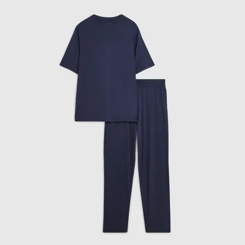 River Island Navy Loungewear Set