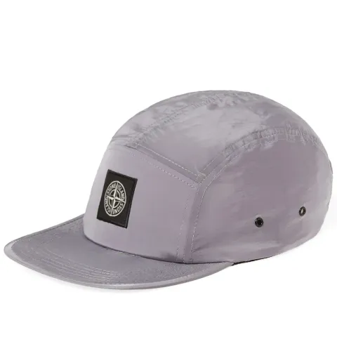 Nylon Metal 5 Panel Cap