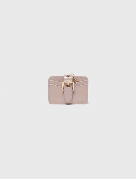 Miss M naplak leather card case