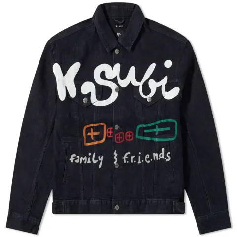x Hidji Oh G Community Denim Jacket