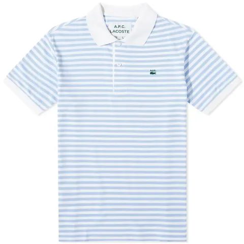 A.P.C. x Lacoste Stripe Polo
