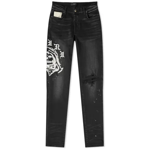 Wes Lang Reaper Logo Jeans