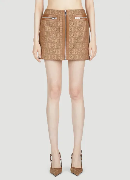 Logo Mini Skirt