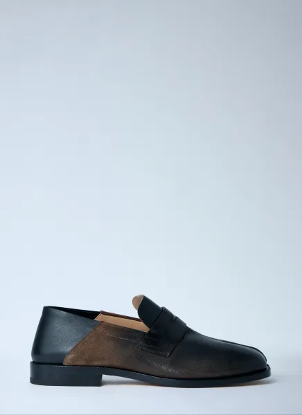 Tabi Gradient Leather Loafers