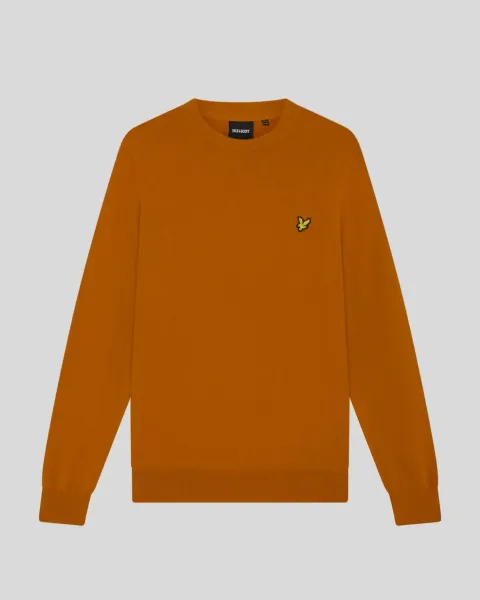 Lyle & Scott Cotton Merino Crew Neck Jumper