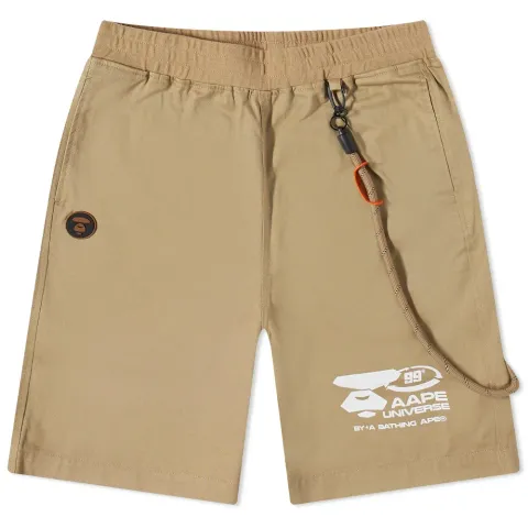 AAPE Lanyard Detail Twill Shorts
