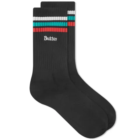 Logo Stripe Sock
