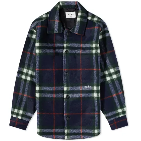 Wooly Plaid Overshirt