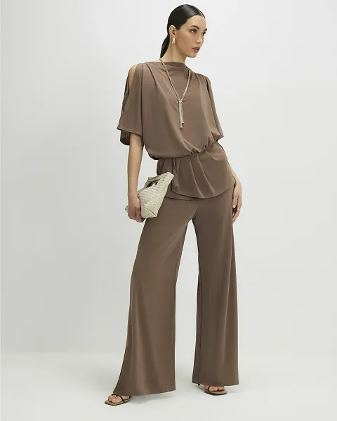 River Island Wide Leg Trousers