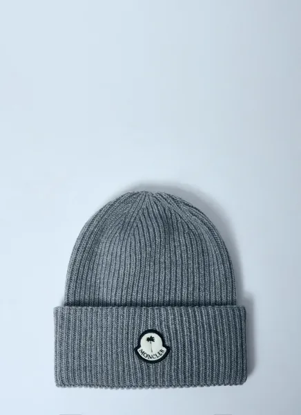 Logo Patch Beanie Hat