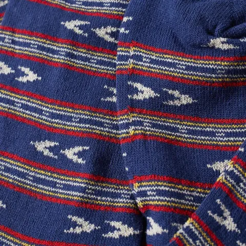 Stripes & Arrow Crew Sock