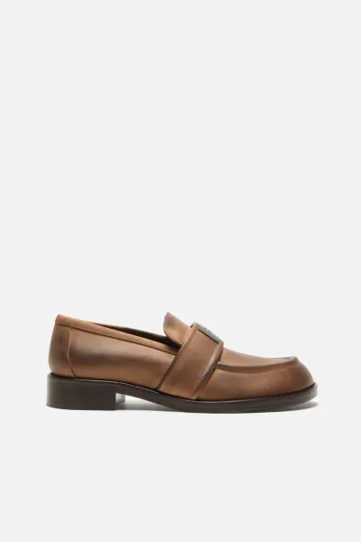 Vintage leather loafers