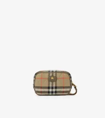 Horseshoe Pouch in Sand beige