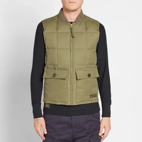 Military Down Vest