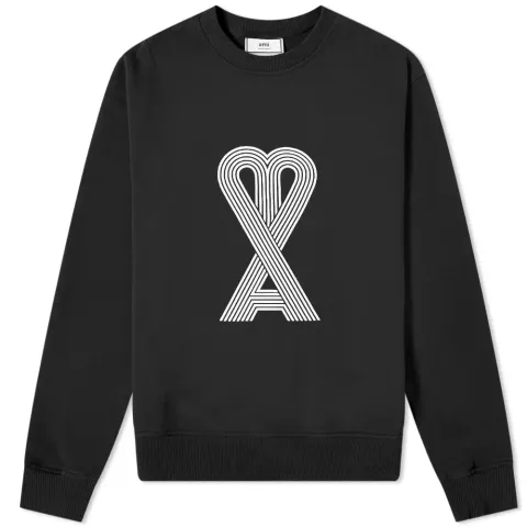 AMI Geometric Logo Sweat