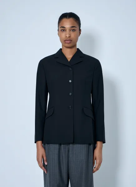 Tailored Blazer in Wool Blend