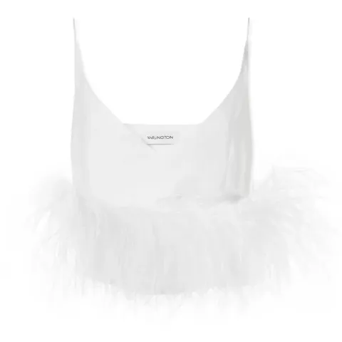 Poppy Feather Cami Top