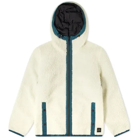 Reversible Sherpa And Nylon Fleece Jacket