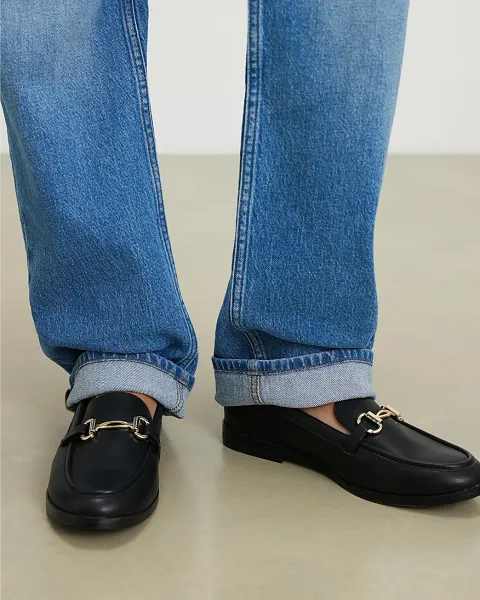 River Island Snaffle Trim Loafers