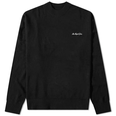 Lightweight Mohair Crew Knit