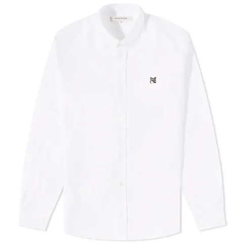 BD Casual Shirt With Grey Fox Head Patch