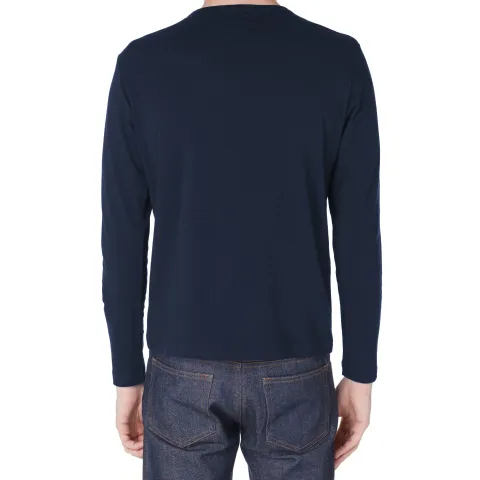 Long Sleeve Twisted Yarn Tee