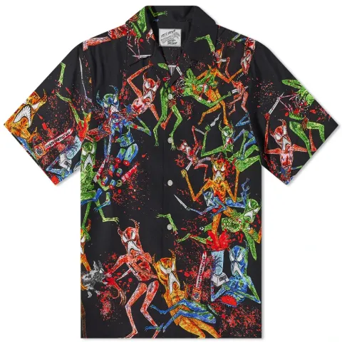 x Neck Face Type-2 Anniversary Hawaiian Shirt
