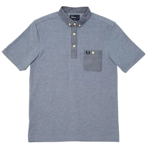 Fred Perry Chambray Trim Polo