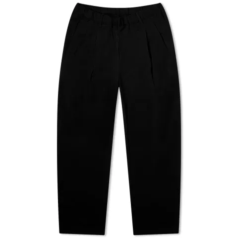Pleated Twill Trousers