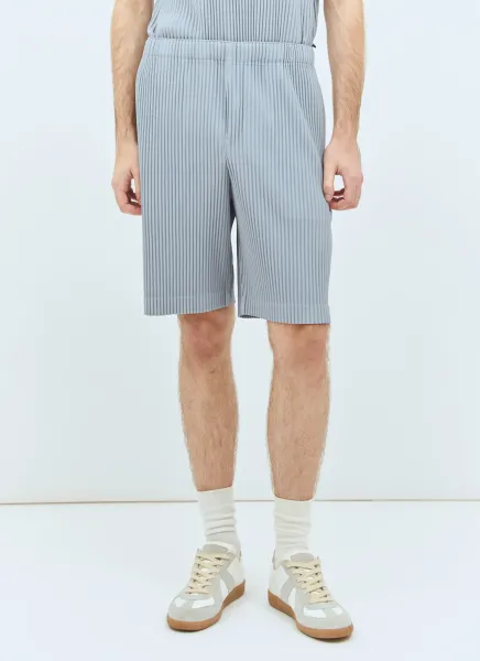 Pleated Shorts