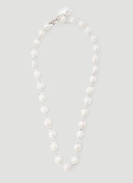 Vampire Pearl Chain Necklace