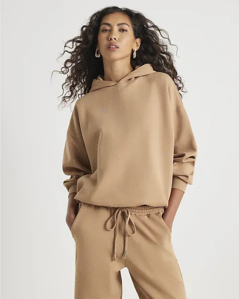 River Island Embellished Detail Hoodie