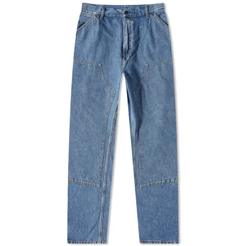 Denim Double Knee Pant