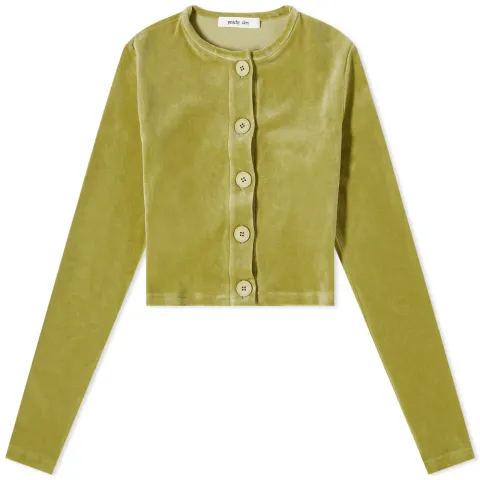 Celeste Velour Cardigan