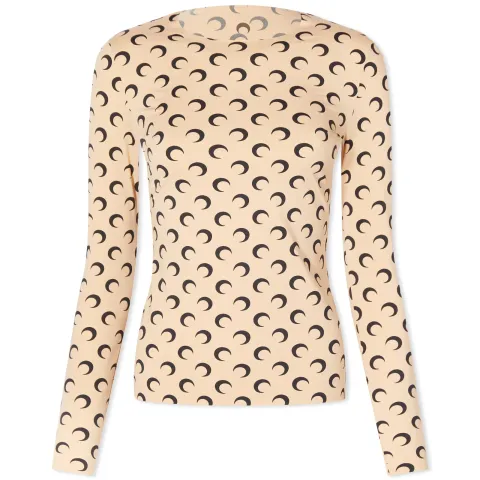 Regenerated Moon Jersey Second Skin Top