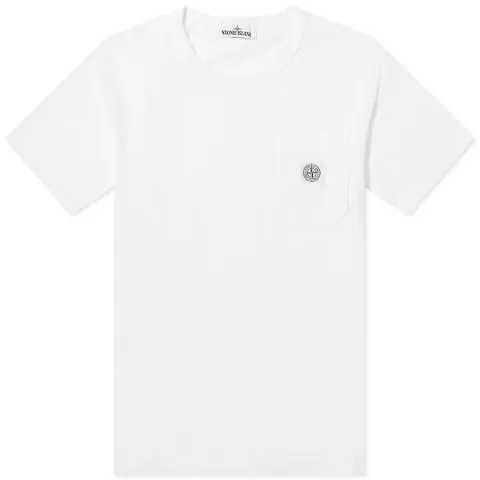 Washed Patch Pocket Tee